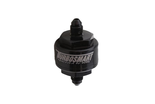 Turbosmart TS-0804-1002 Billet Turbo Oil Feed Filter 44um AN-4 - Black