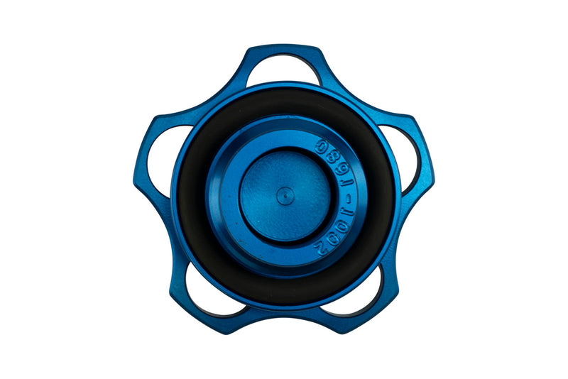 Turbosmart TS-0891-0371 Oil Cap - M32x3.5 - Nissan - Blue, image 3