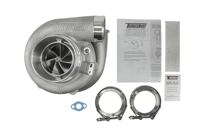 Turbosmart TS-2-7170B-VB096E TS-2 Turbocharger (Water Cooled) 7170 (Kompact) V-Band 0.96AR Externally Wastegated, image 6