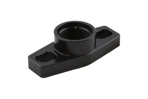 Turbosmart TS-0804-1010 Billet Turbo Drain adapter with Silicon O-ring. 38 - 44mm slotted hole centre - small frame universal fit.