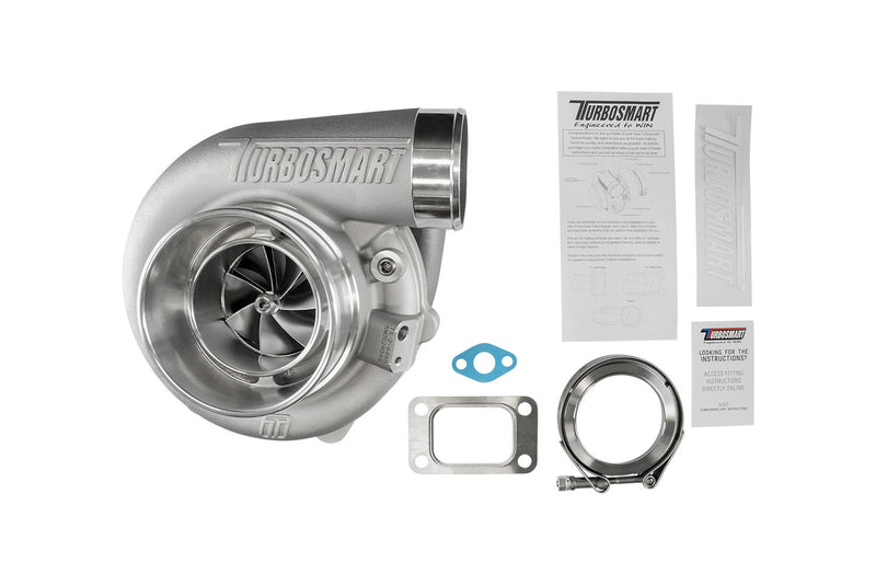Turbosmart TS-2-6466B-T3110E TS-2 Turbocharger (Water Cooled) 6466 T3 1.10AR Externally Wastegated, image 6