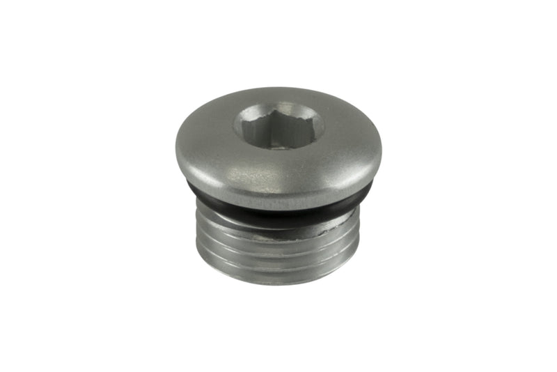 Turbosmart TS-OB-06-CL Fitting -6 AN ORB Blank - Silver