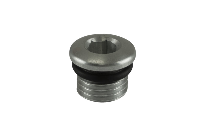 Turbosmart TS-OB-04-CL Fitting -4 AN ORB Blank - Silver
