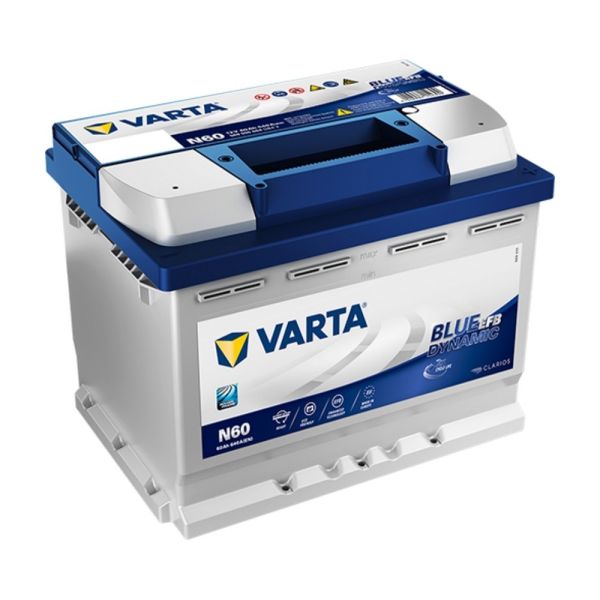 Varta N60 Blue Dynamic EFB Battery 640CCA/SAE 0/DIN55H