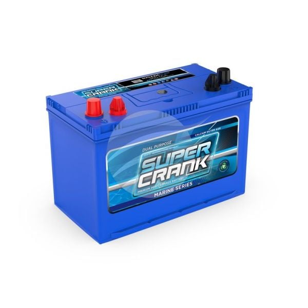 Super Crank N70ZZMSCMF Marine Battery 755CCA 105Ah