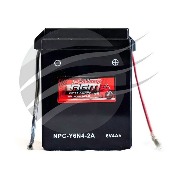 Super Crank NPC-Y6N4-2A AGM Motorcycle/Mower Battery