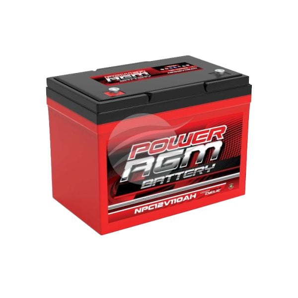 Super Crank NPC12V110AH AGM Deep Cycle Battery 110Ah