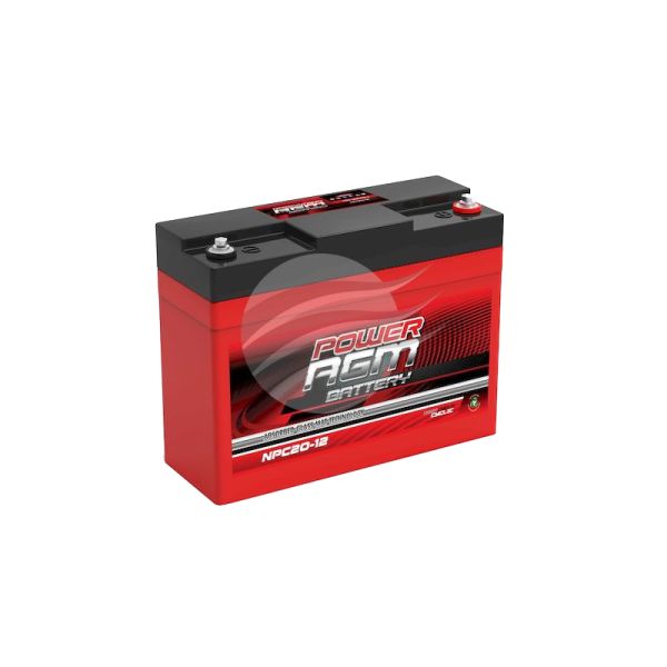 Super Crank NPC12V20AH AGM Deep Cycle Battery 20Ah