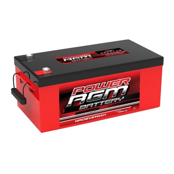Super Crank NPC12V270AH AGM Deep Cycle Battery 270Ah