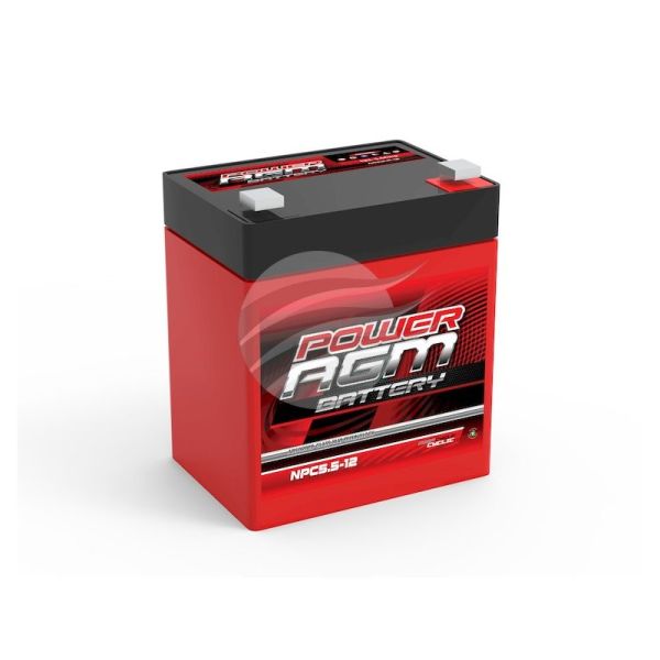 Super Crank NPC12V5.5AH AGM Deep Cycle Battery 5.5Ah