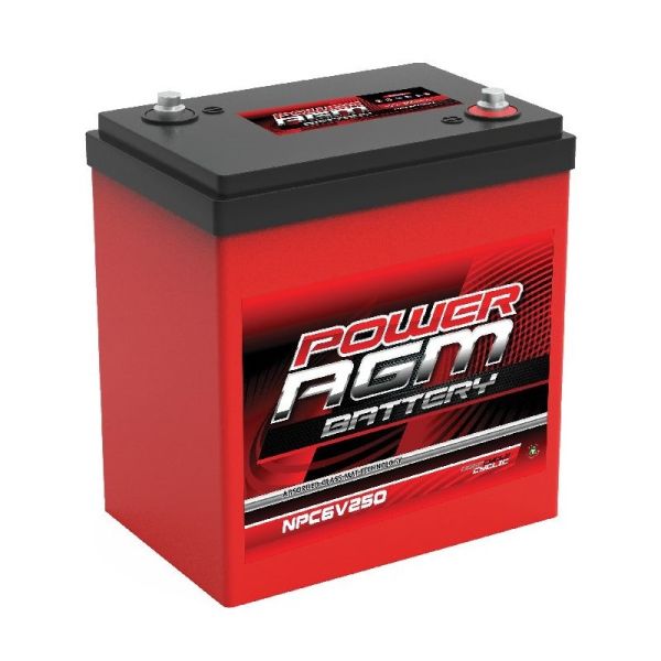 Super Crank NPC6V250AH AGM Deep Cycle Battery 250Ah