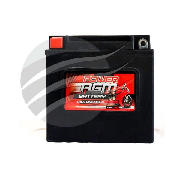 Super Crank NPCMX-9 AGM Motorcycle/Mower Battery 175CCA 7Ah