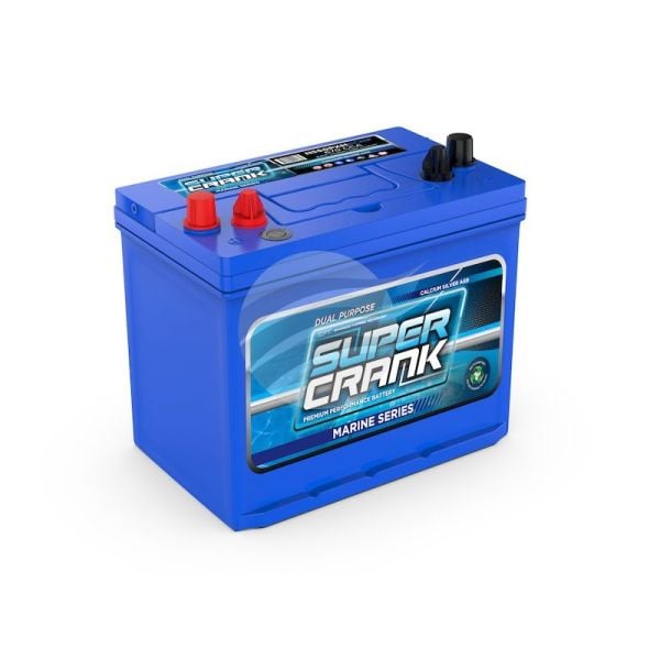 Super Crank NS50PXMSCMF Marine Battery 625CCA 85Ah