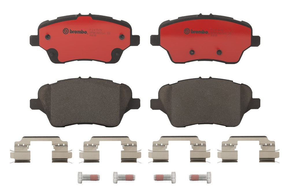 Brembo P24151N Ceramic NAO Series Brake Pads