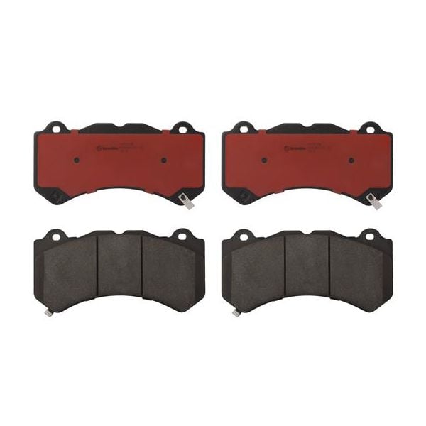 Brembo P37018N NAO Series Premium Ceramic Brake Pad Set Front
