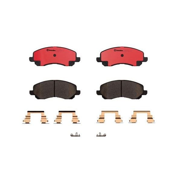 Brembo P54030N NAO Series Premium Ceramic Brake Pad Set Front