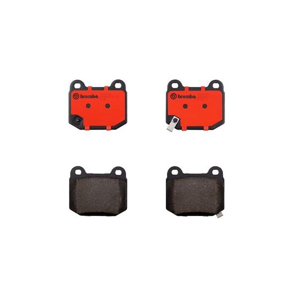 Brembo P56048N NAO Series Premium Ceramic Brake Pad Set Rear