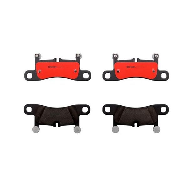 Brembo P65027N NAO Series Premium Ceramic Brake Pad Set Rear
