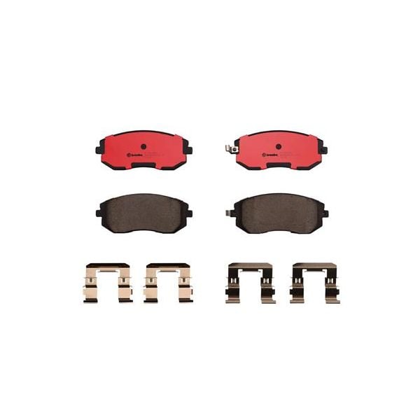 Brembo P78013N NAO Series Premium Ceramic Brake Pad Set Front