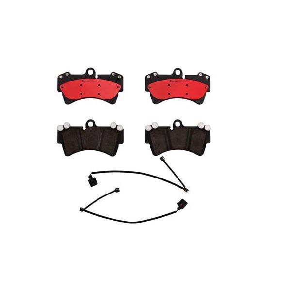 Brembo P85065N NAO Series Premium Ceramic Brake Pad Set Front
