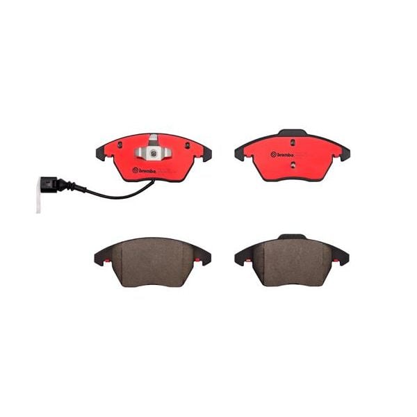 Brembo P85075N NAO Series Premium Ceramic Brake Pad Set Front