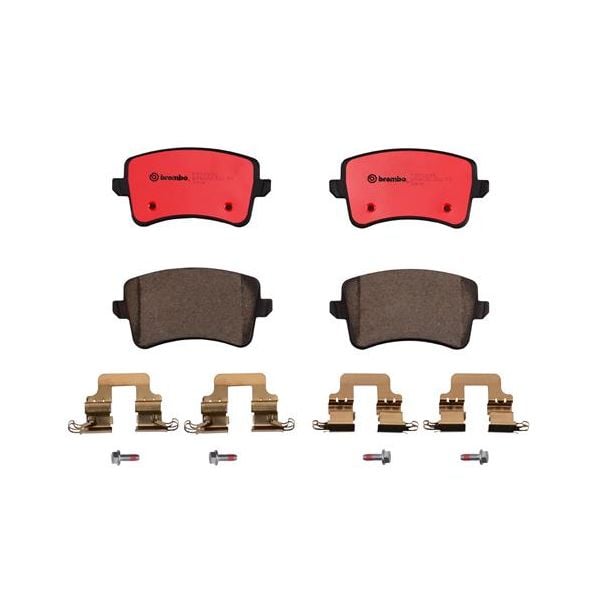 Brembo P85099N NAO Series Premium Ceramic Brake Pad Set Rear