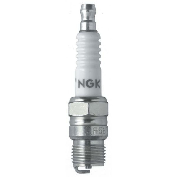 NGK R5673-10 Racing Spark Plug - V-Groove
