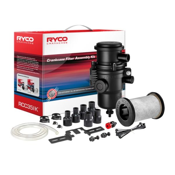 Ryco RCC351K Universal Crankcase Catch Can Filter Kit