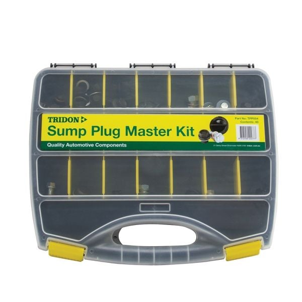 Tridon TPP004 Sump Plug Master Kit 40-Piece