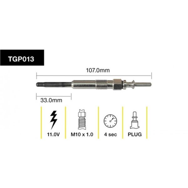 Tridon Glow Plug TGP013