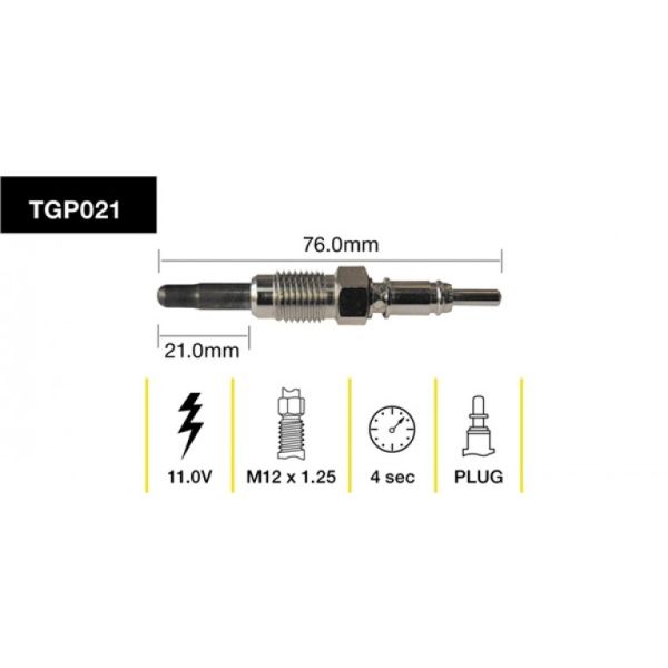 Tridon Glow Plug TGP021
