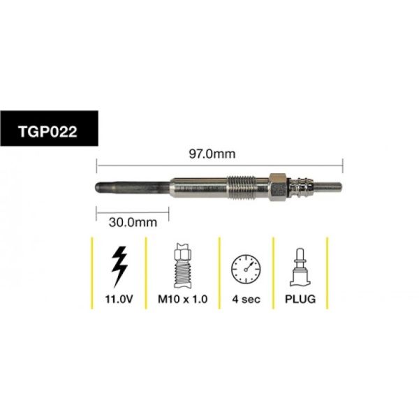 Tridon Glow Plug TGP022