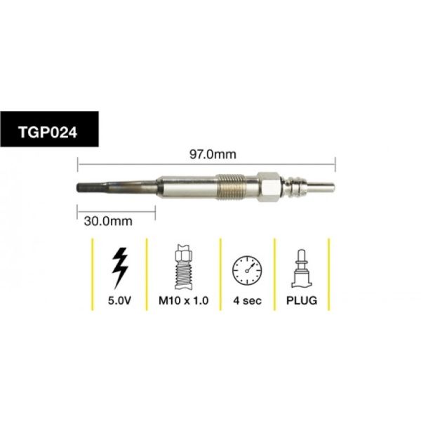 Tridon Glow Plug TGP024