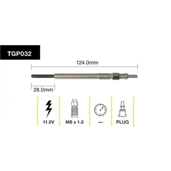 Tridon Glow Plug TGP032