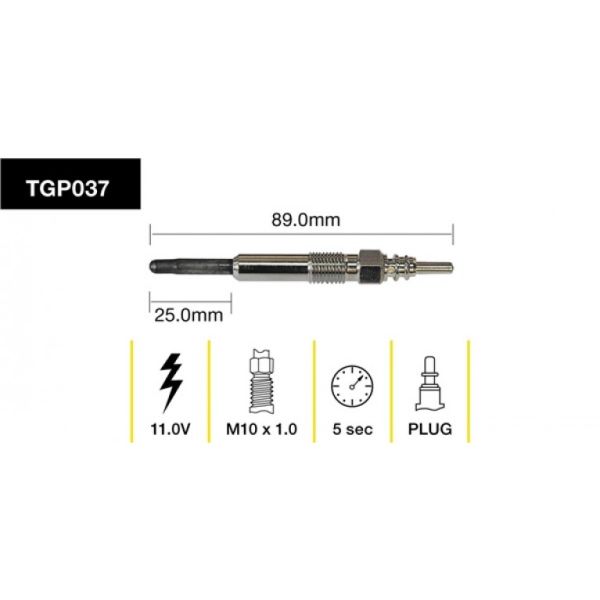Tridon Glow Plug TGP037