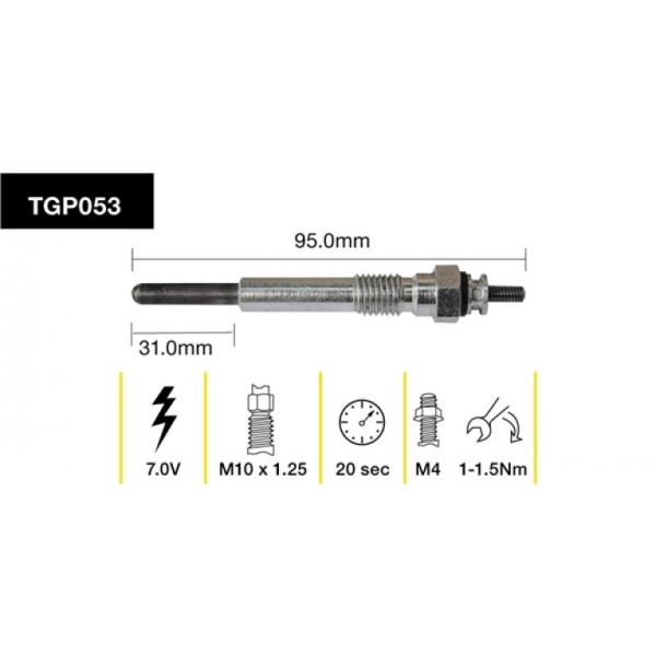 Tridon Glow Plug TGP053