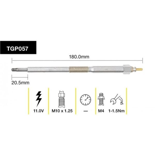 Tridon Glow Plug TGP057
