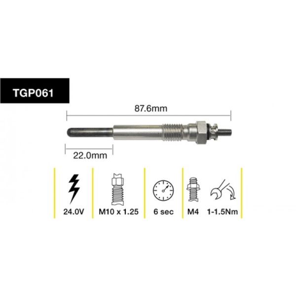 Tridon Glow Plug TGP061