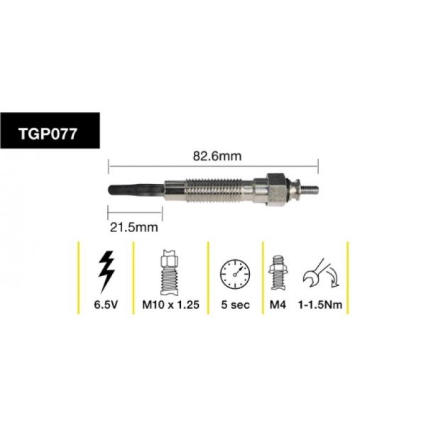 Tridon Glow Plug TGP077
