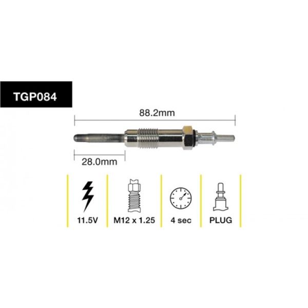 Tridon Glow Plug TGP084