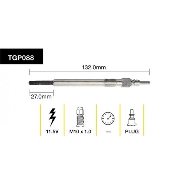 Tridon Glow Plug TGP088