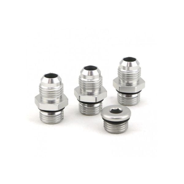 TurboSmart TS-0402-1111 FPR Fitting System -6AN to -6AN