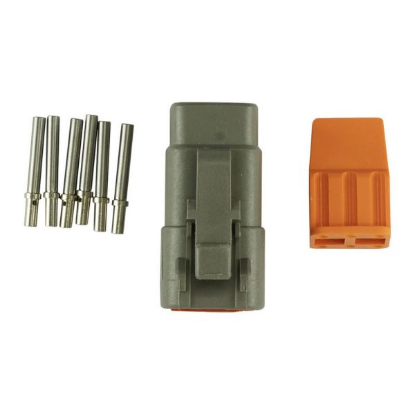 TurboSmart TS-0550-3126 eGate 6 Way Sensor Plug Kit suits DTM Connector