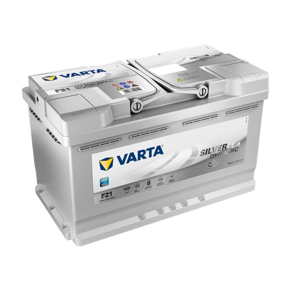 VARTA F21 Silver Dynamic Start Stop AGM Battery N77H