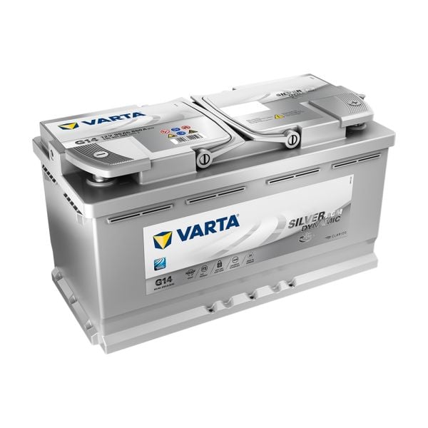 VARTA G14 Silver Dynamic Start Stop AGM Battery N88H