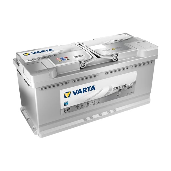 VARTA H15 Silver Dynamic Start Stop AGM Battery DIN110