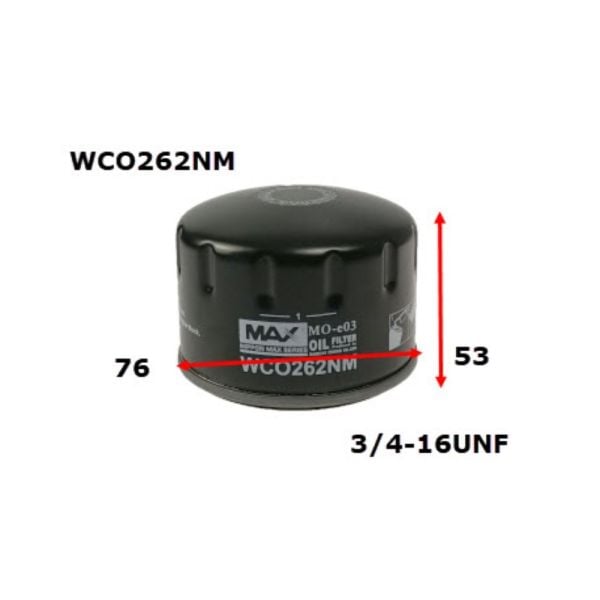 Wesfil WCO262NM Oil Filter