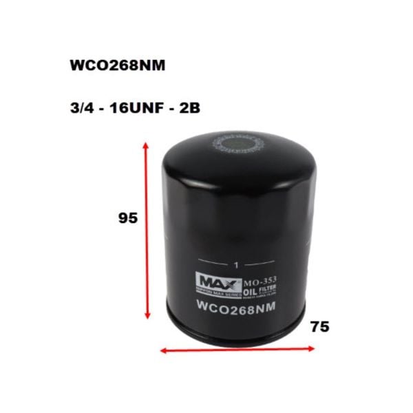 Wesfil WCO268NM Oil Filter