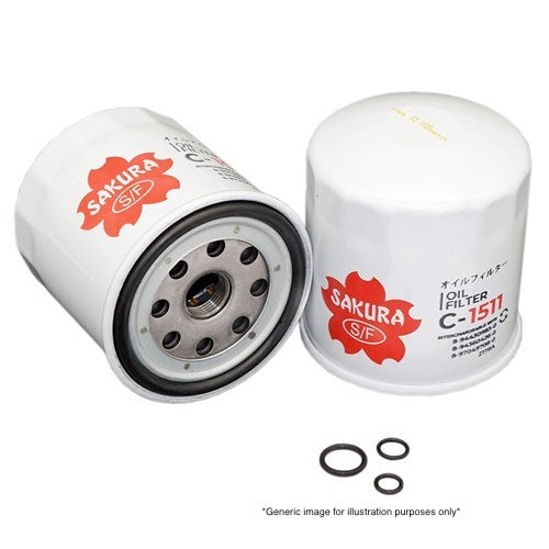 6x Pack of Sakura C-6526 Oil Filters (REF: Z160)